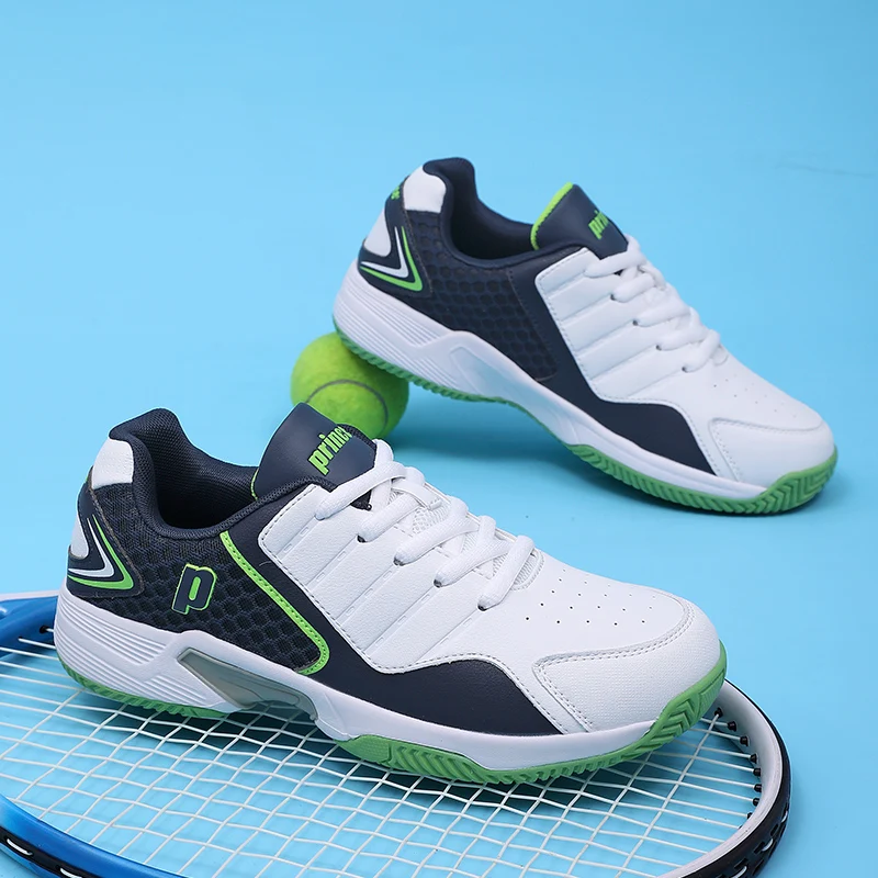 Table Tennis Shoes Asics - プロの革男性バドミントンシューズカップル滑り止めトレーニングスニーカー軽量女性テニスシューズバレーボールスポーツシューズ