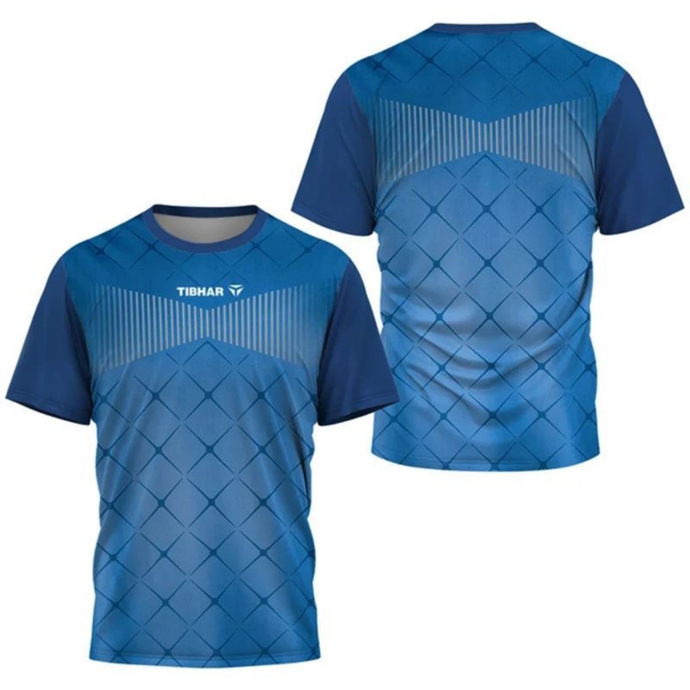 Table Tennis Xu Xin - メンズアウトドアスポーツ卓球半袖トップス軽量通気性速乾性メンズテニスTシャツ新しいファッショナブルな