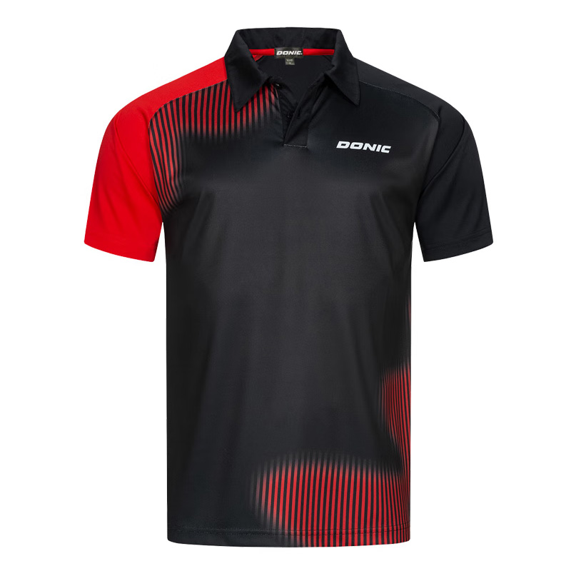 Table Tennis Xu Xin - 卓球スポーツメンズポロシャツファッション快適なトレーニング服カジュアルラペル半袖トップ夏ルーズフィットネスTシャツ