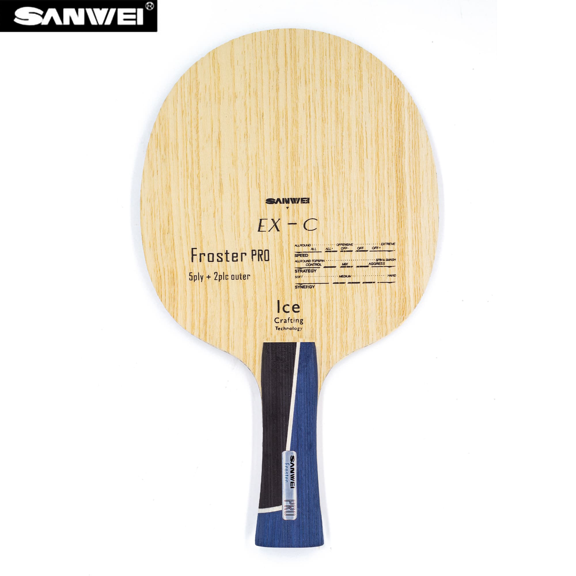 Table Tennis Table - 三威 ALC 卓球ラケット フロスター プロ