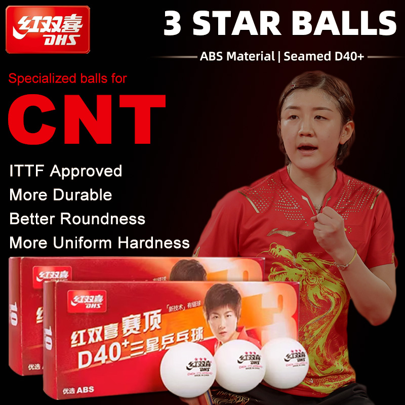 Table Tennis Robot - DHS D40+ DJ40+ 卓球ボール 3 スター