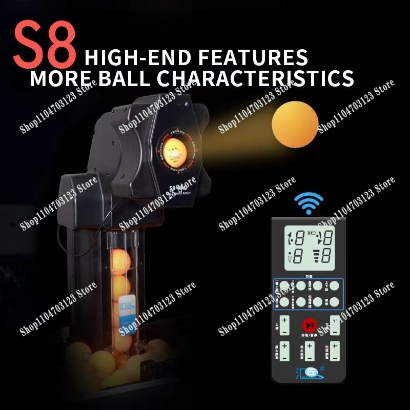 実用的なS8/S6/HP-07/H600卓球サーブロボット、 - Table Tennis Robot のレビューと価格