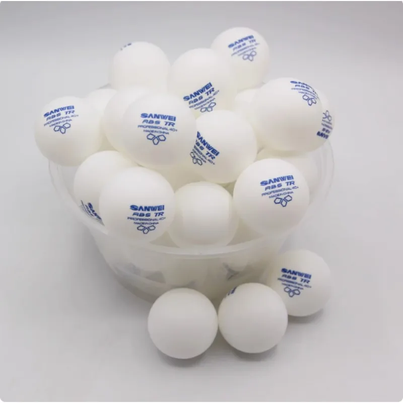 50個、100個入り サンウェイ新素材 プラスチック製卓球ボ - Table Tennis Robot のレビューと価格