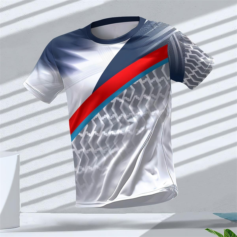 幾何学グラフィック 3D プリントスポーツ Tシャツ夏カジュ - Table Tennis Xu Xin のレビューと価格