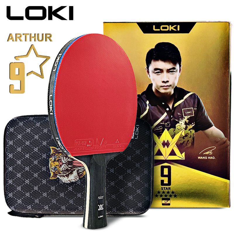 LOKI ARTHUR 9 スター卓球ラケット カーボン攻撃 - Table Tennis Xu Xin のレビューと価格