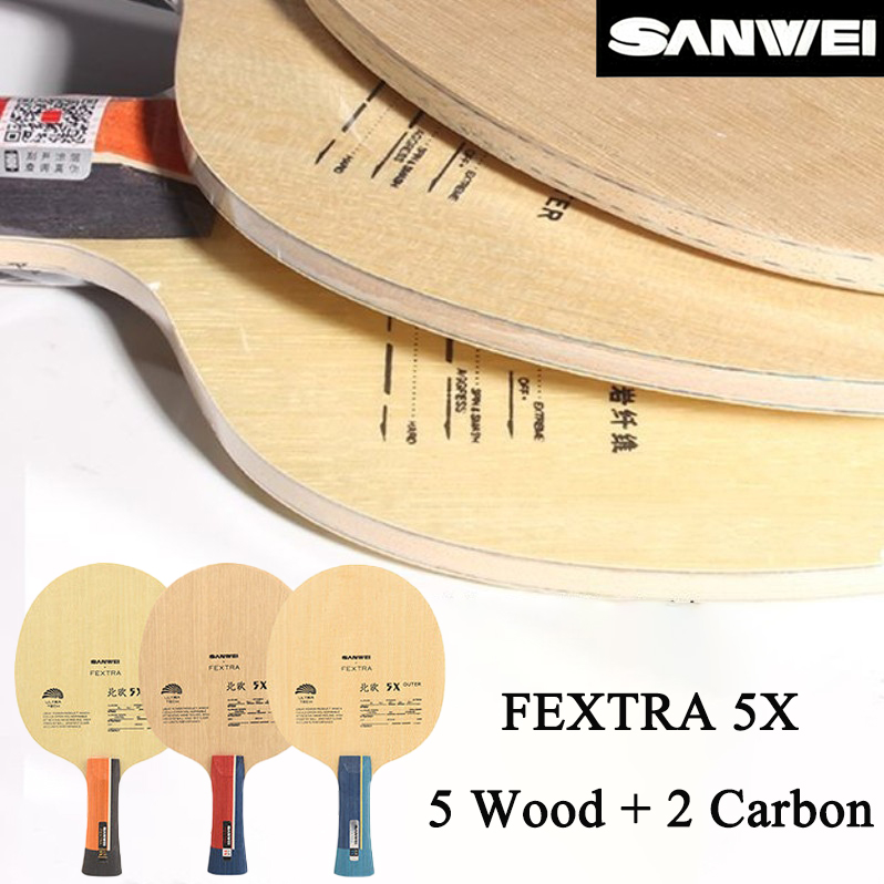 SANWEI FEXTRA 5X 卓球ブレード 5ウッド 2 - Table Tennis Table のレビューと価格