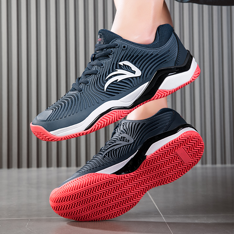 カウンター品質のテニスシューズ、滑り止め加工のレッドクレイテ - Table Tennis Shoes Asics のレビューと価格