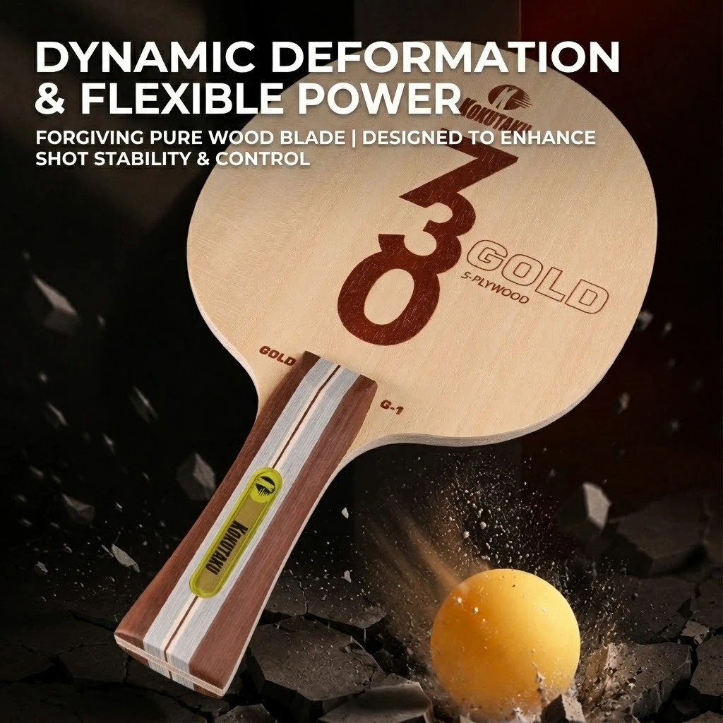 コクタク卓球ブレードFL 730 G1 5層木材/G2 5層 - Table Tennis Table のレビューと価格