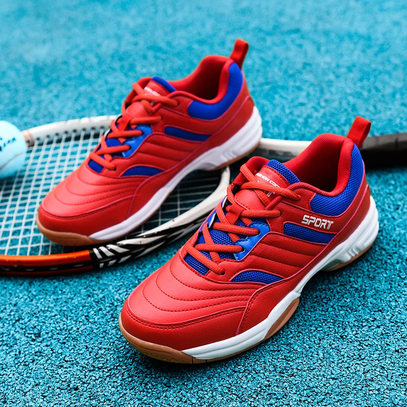 男性用テニスシューズ通気性アウトドアスポーツジム女性バドミン - Table Tennis Shoes Asics のレビューと価格