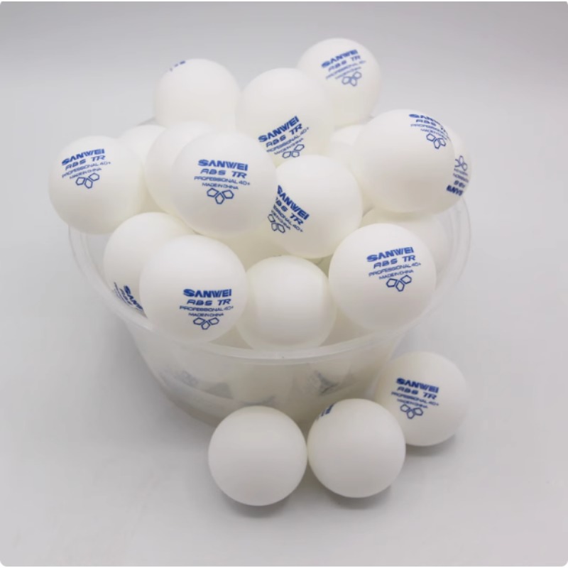 100個入り サンウェイ新素材プラスチック卓球ボール ピンポ - Table Tennis Robot のレビューと価格