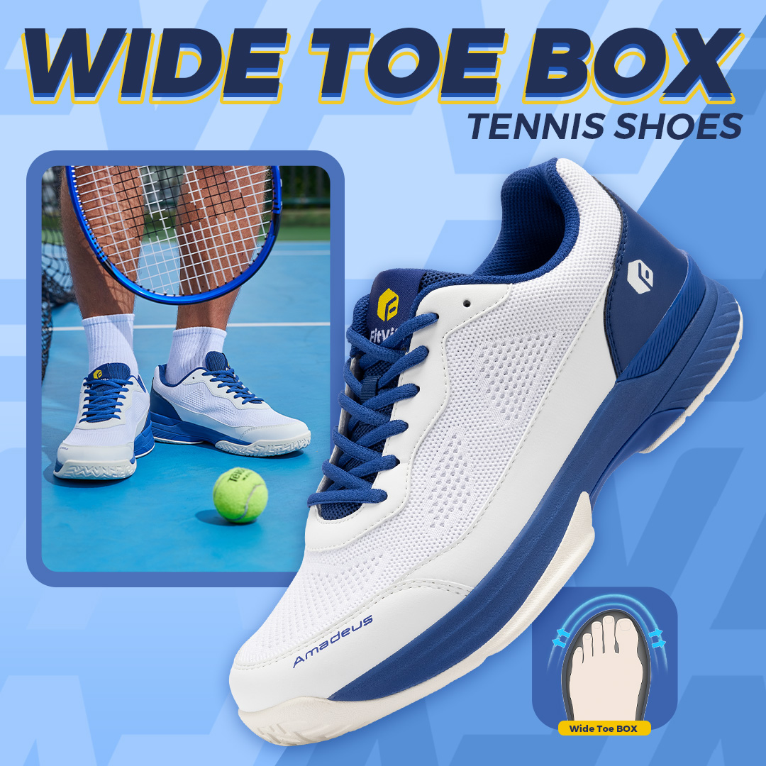 FitVille エクストラワイド ピックルボールシューズ  - Table Tennis Shoes Asics のレビューと価格