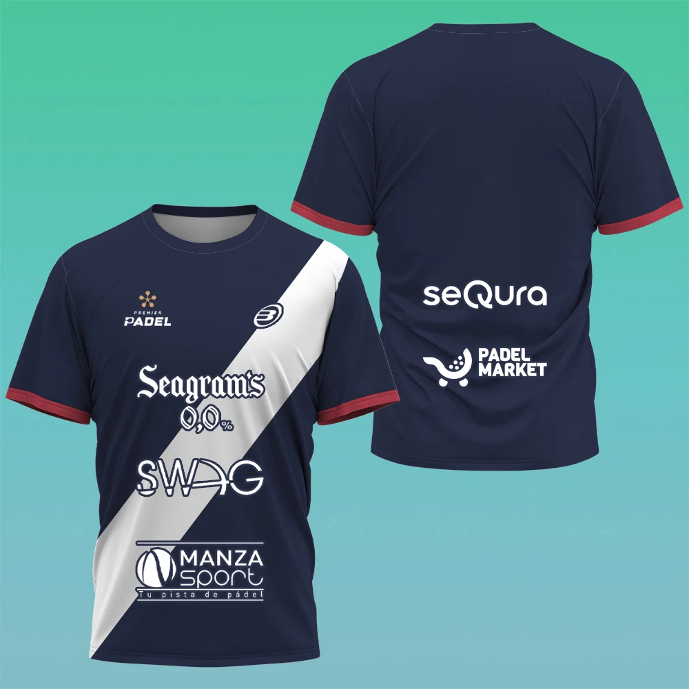 新しいメンズ Tシャツ夏のファッションテニスプリント半袖バド - Table Tennis Xu Xin のレビューと価格