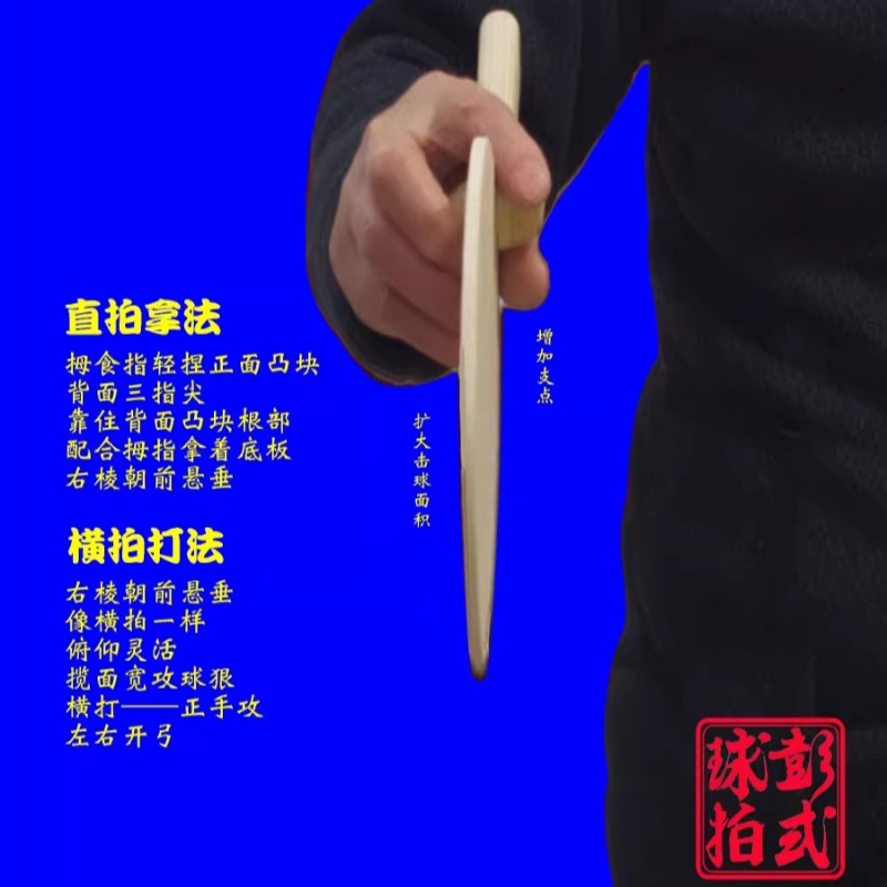 中国/和風卓球ラケットプロレベルの不規則な形状のピンポンパド - Table Tennis Xu Xin のレビューと価格