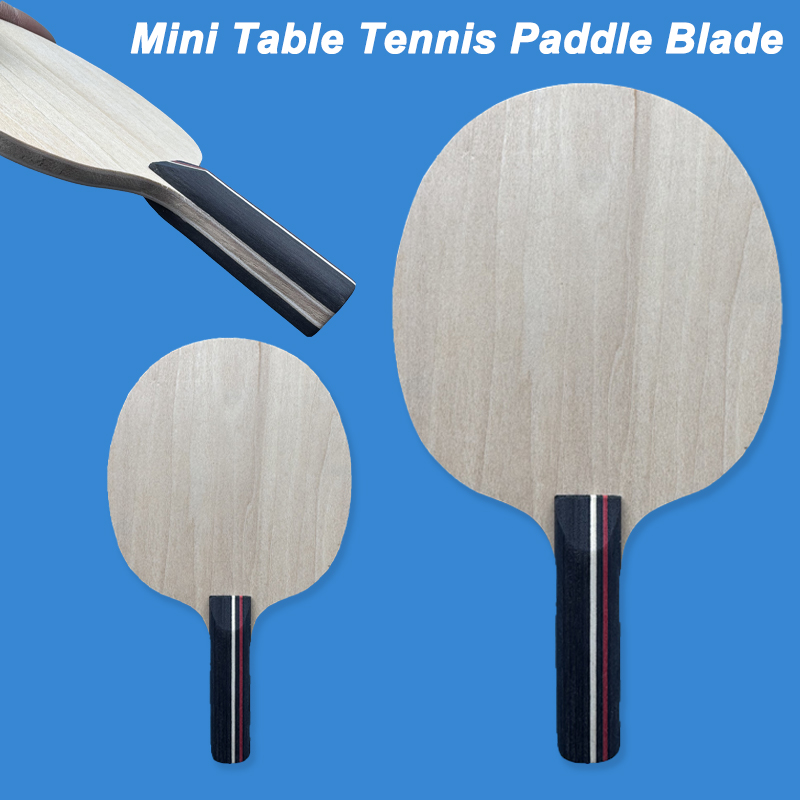 5層ミニ卓球ブレード、バスウッド表面、アヨウスプライ、桐コア - Table Tennis Umpire のレビューと価格