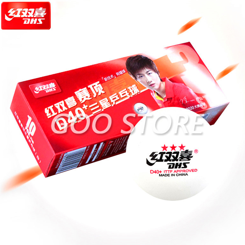 DHS 3 スター D40+ 卓球ボール 3 スター新素材  - Table Tennis Robot のレビューと価格