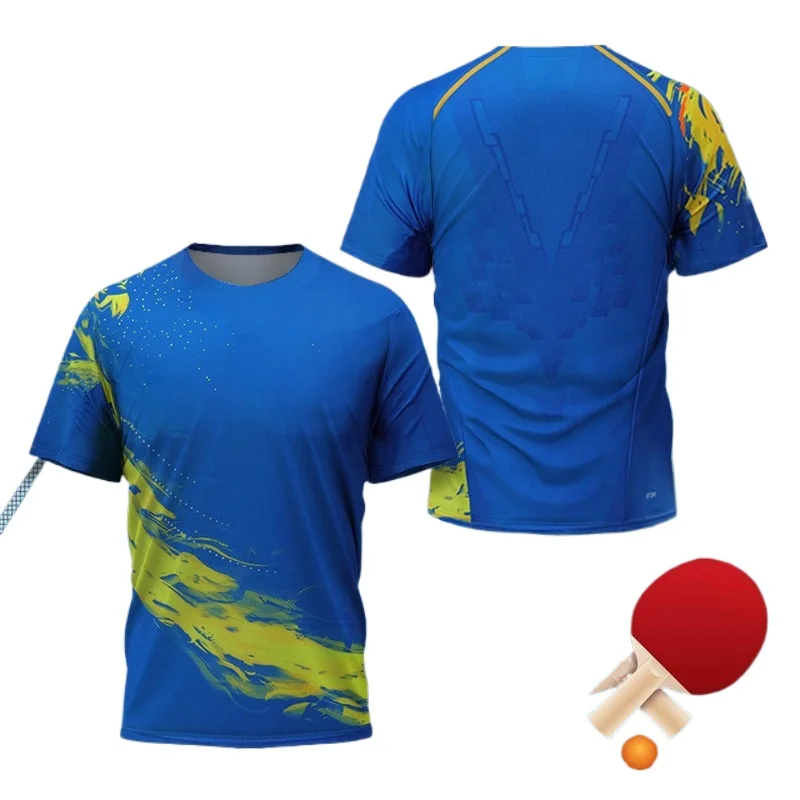 中国ドラゴン卓球グラフィック Tシャツ男性用衣類ファッション - Table Tennis Xu Xin のレビューと価格