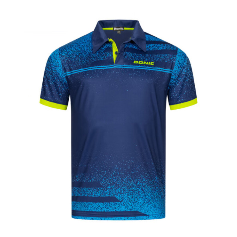卓球スポーツメンズポロシャツファッション快適なトレーニング服 - Table Tennis Xu Xin のレビューと価格