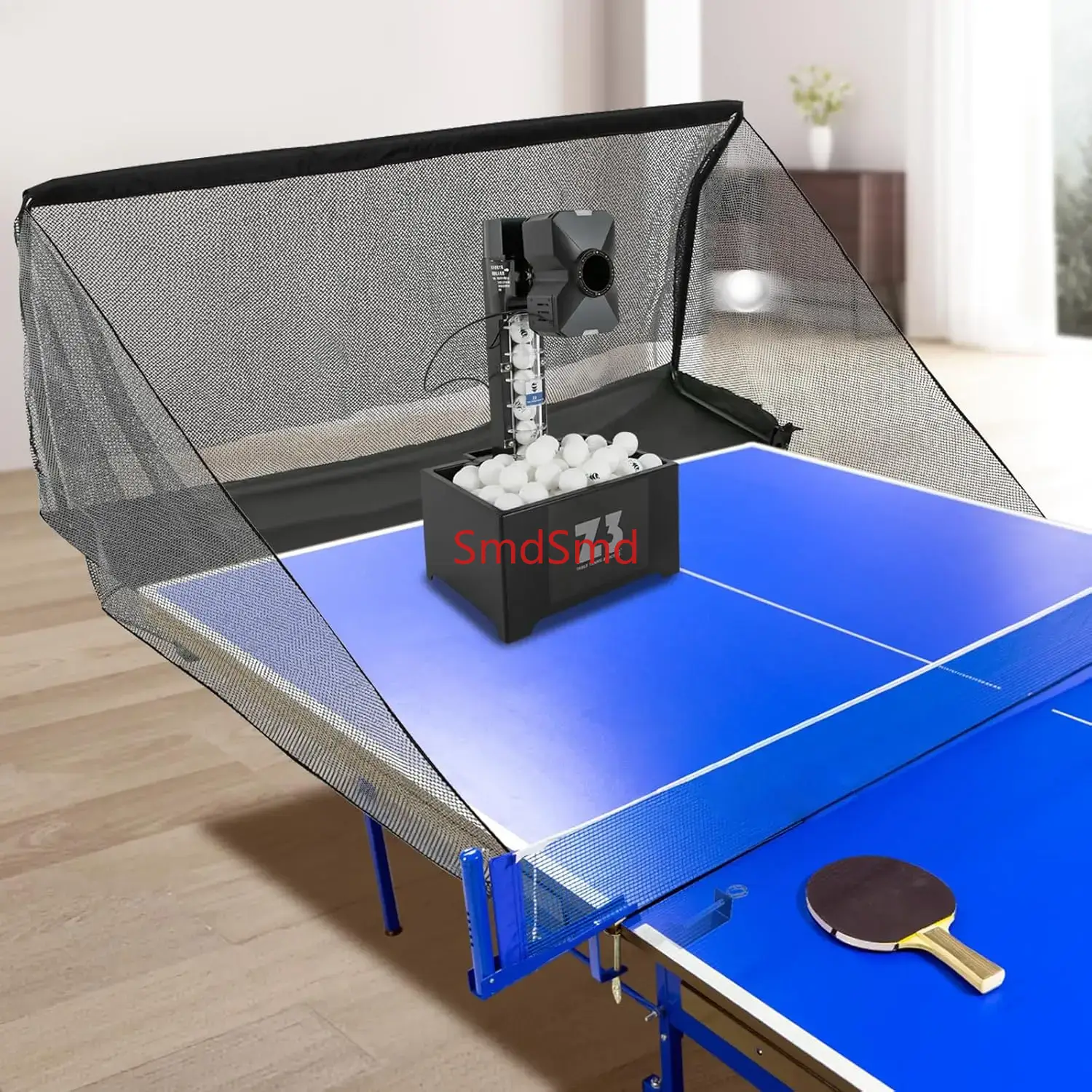 最新の自動卓球ロボット、ボールの受け取りと排出のための複数の - Table Tennis Robot のレビューと価格