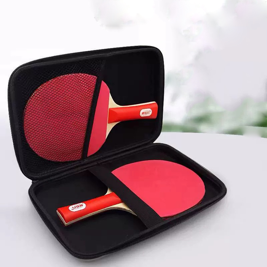 新しいEVAハードシェル高級卓球スポーツクラブスクエア卓球ラ - Table Tennis Equipment のレビューと価格