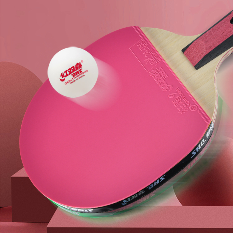 DHS 6 スターテーブルテニスラケットプロフェッショナルピ - Table Tennis World のレビューと価格