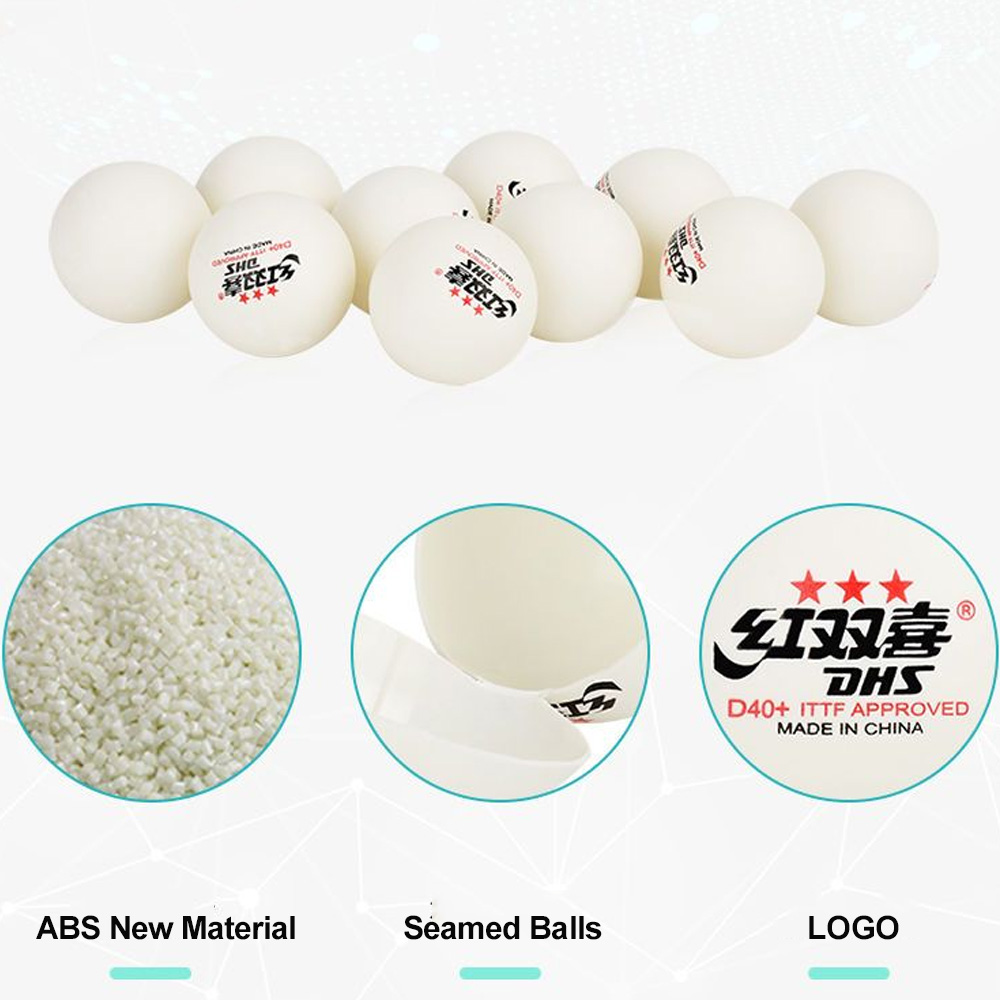 DHS D40+ DJ40+ 卓球ボール 3 スター ABS - Table Tennis Robot のレビューと価格