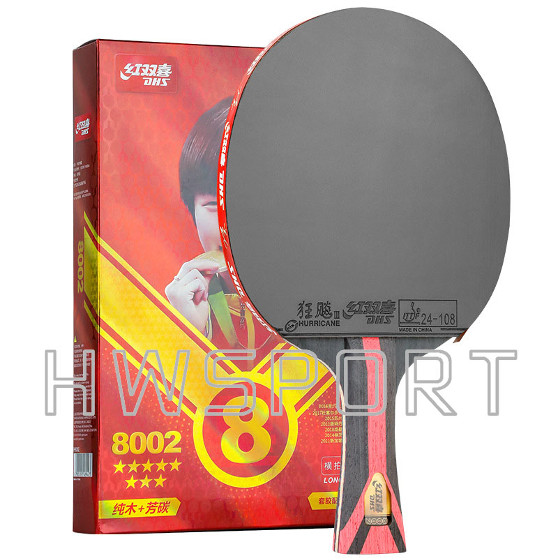 オリジナル DHS 7 スター卓球ラケット攻撃的 8 スター - Table Tennis Xu Xin のレビューと価格